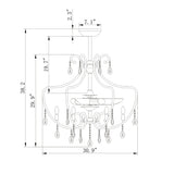 Gracewood Hollow Kahane 31-inch Antique Bronze 3-blade Lighted Ceiling Fan