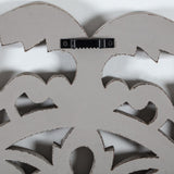 MH London - All Season Wall Decor Medallion Lassi (24" Round) - Grey