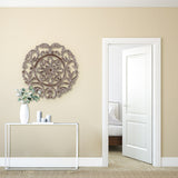 MH London - All Season Wall Decor Medallion Lassi (24" Round) - Grey
