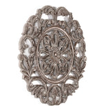 MH London - All Season Wall Decor Medallion Lassi (24" Round) - Grey