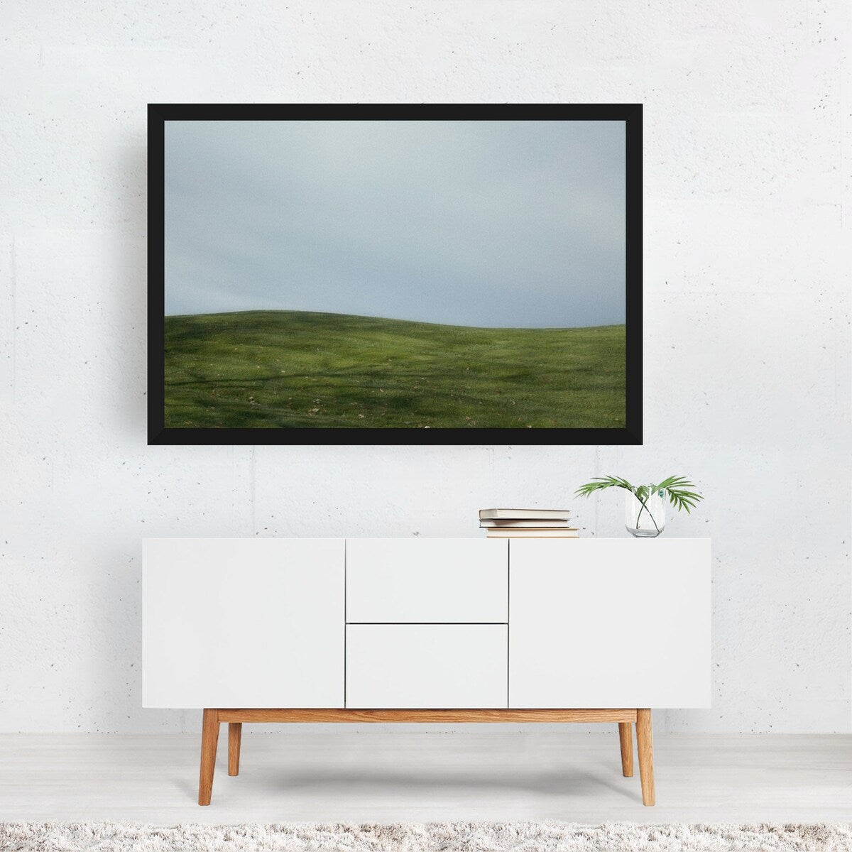 Late Summer Hills Photography Nature Rural Rustic Art Print/Poster