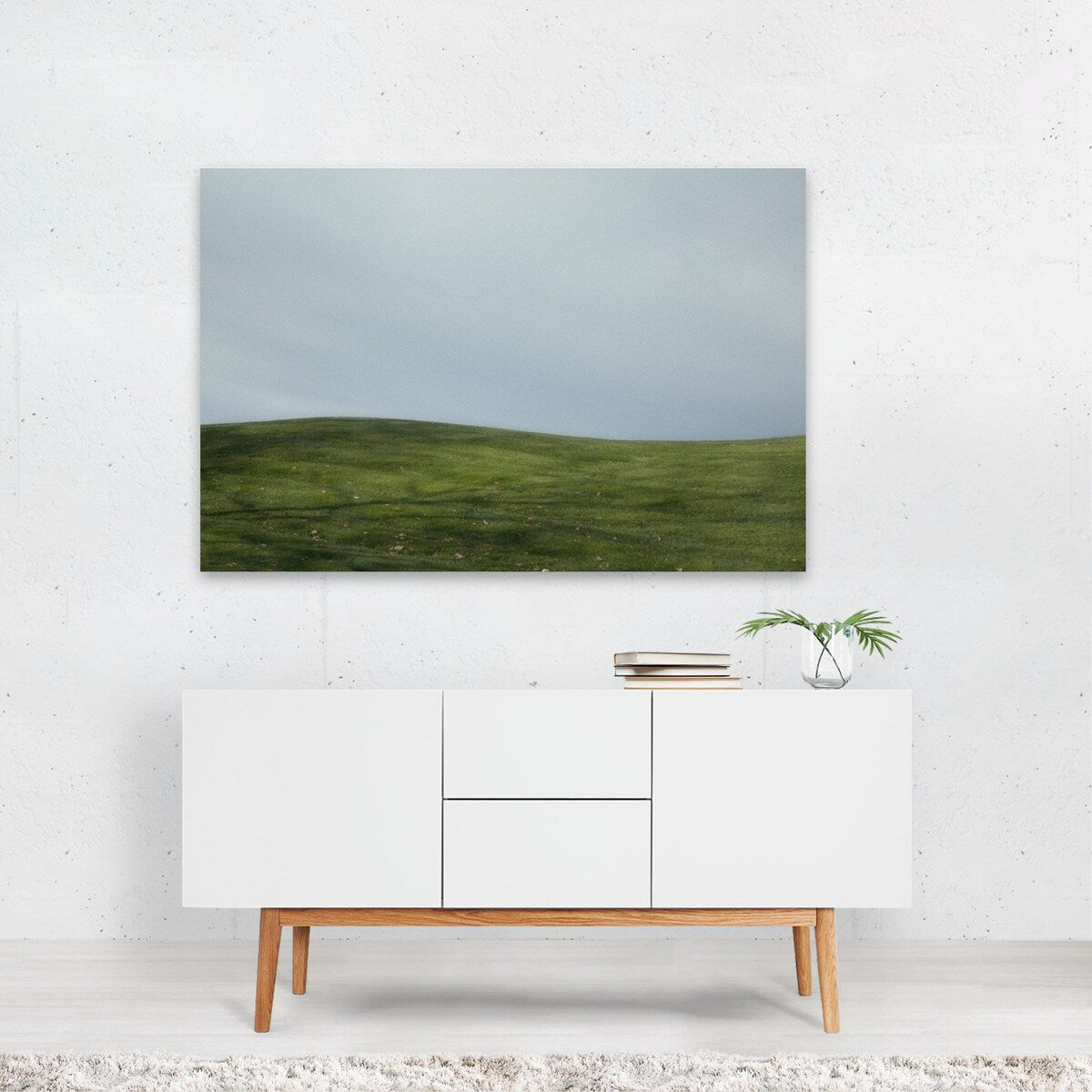 Late Summer Hills Photography Nature Rural Rustic Art Print/Poster