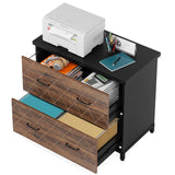 Lateral File Cabinet, 2-Drawer Filing Cabinet