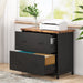 Lateral File Cabinet, 2-Drawer Filing Cabinet