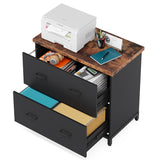 Lateral File Cabinet, 2-Drawer Filing Cabinet
