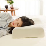 Latex Foam Pillow with Washable Cover - White