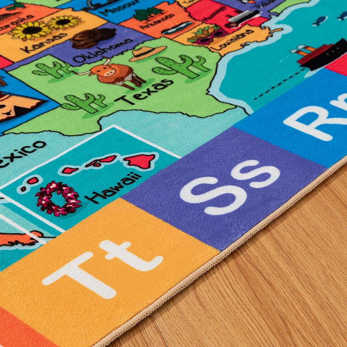Laundry Room Rug Runner Text Design Non-Slip Runner Rug for Washroom - 20" x 59" - N/A