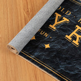 Laundry Room Rug Runner Text Design Non-Slip Runner Rug for Washroom - 20" x 59" - N/A