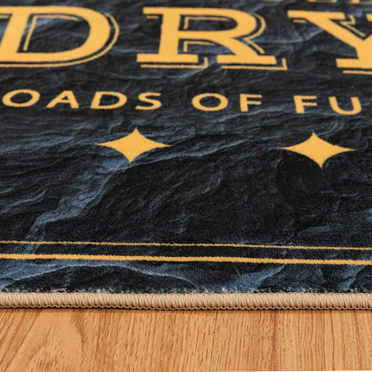 Laundry Room Rug Runner Text Design Non-Slip Runner Rug for Washroom - 20" x 59" - N/A