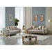Laura 2-Pieces One Sofa One Loveseat Living Room Set, Metal Leg
