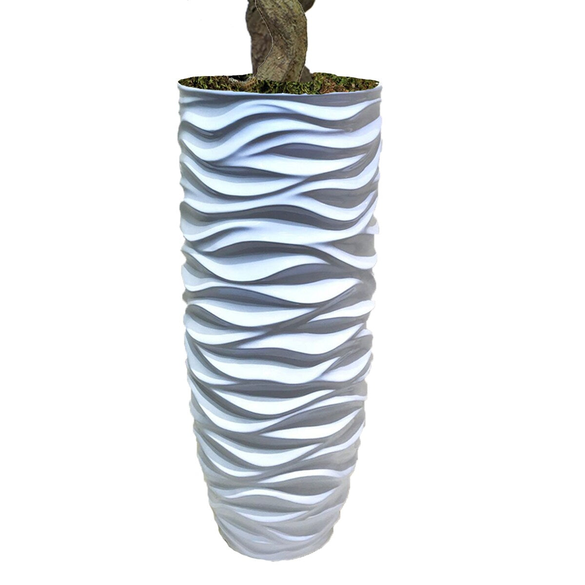 50" Pachira Aquat Real touch, indoor/outdoor in Fiberstone Planter - 70"