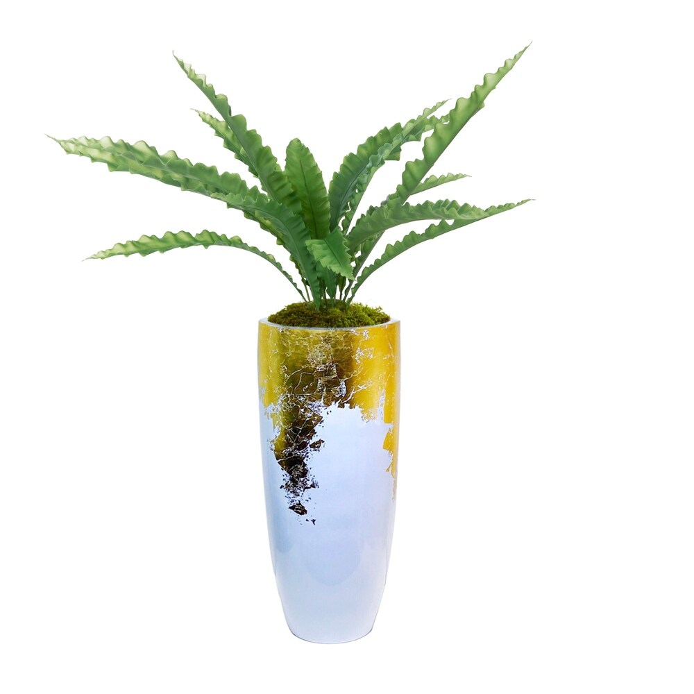 53.5" Real Touch Agave in Resin Planter - OS