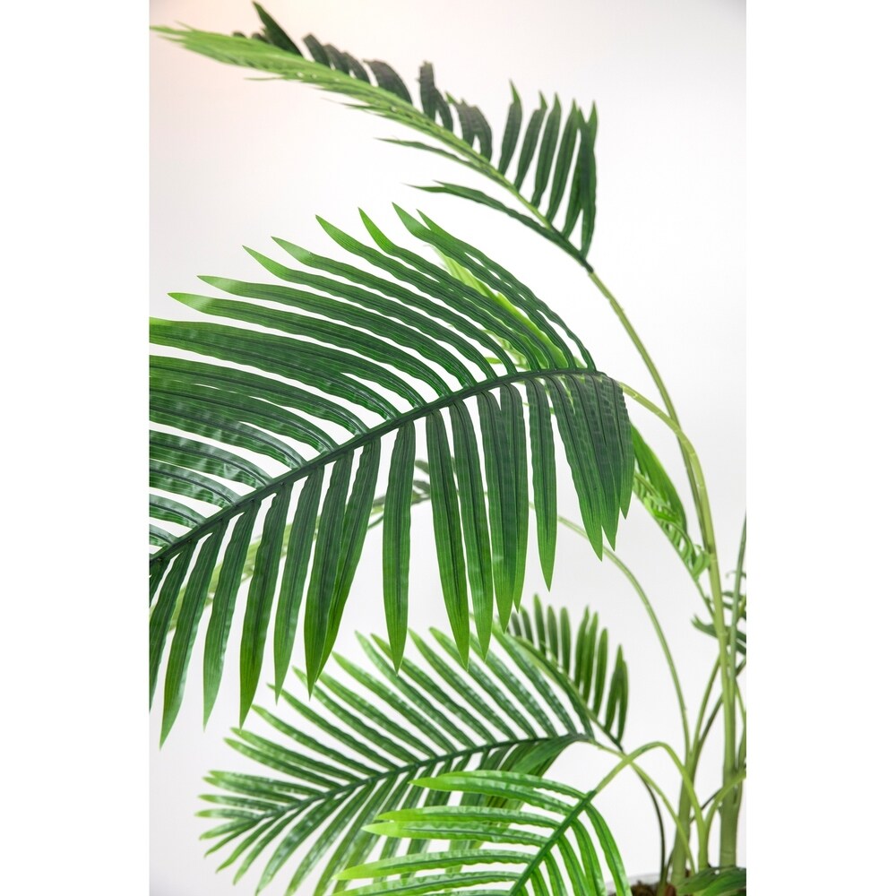 Vintage Home 69" Real Touch Palm Tree in Fiberstone Planter