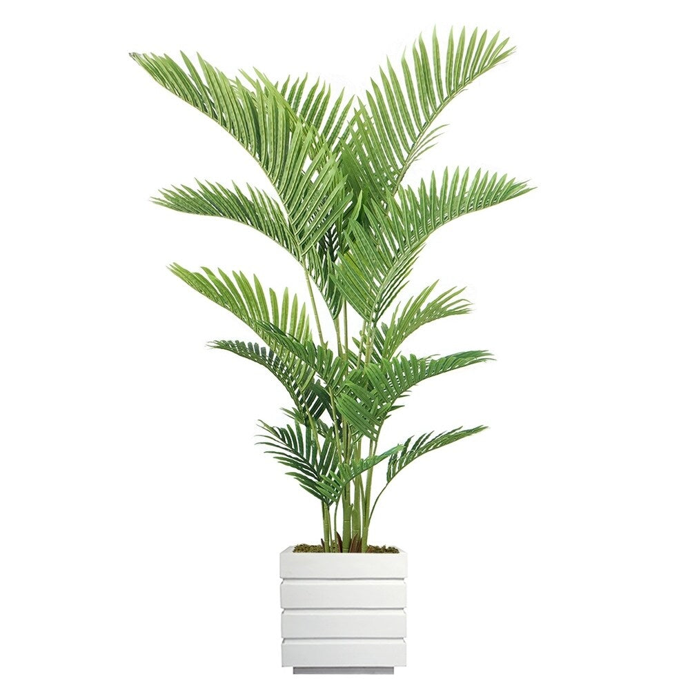 Vintage Home 69" Real Touch Palm Tree in Fiberstone Planter