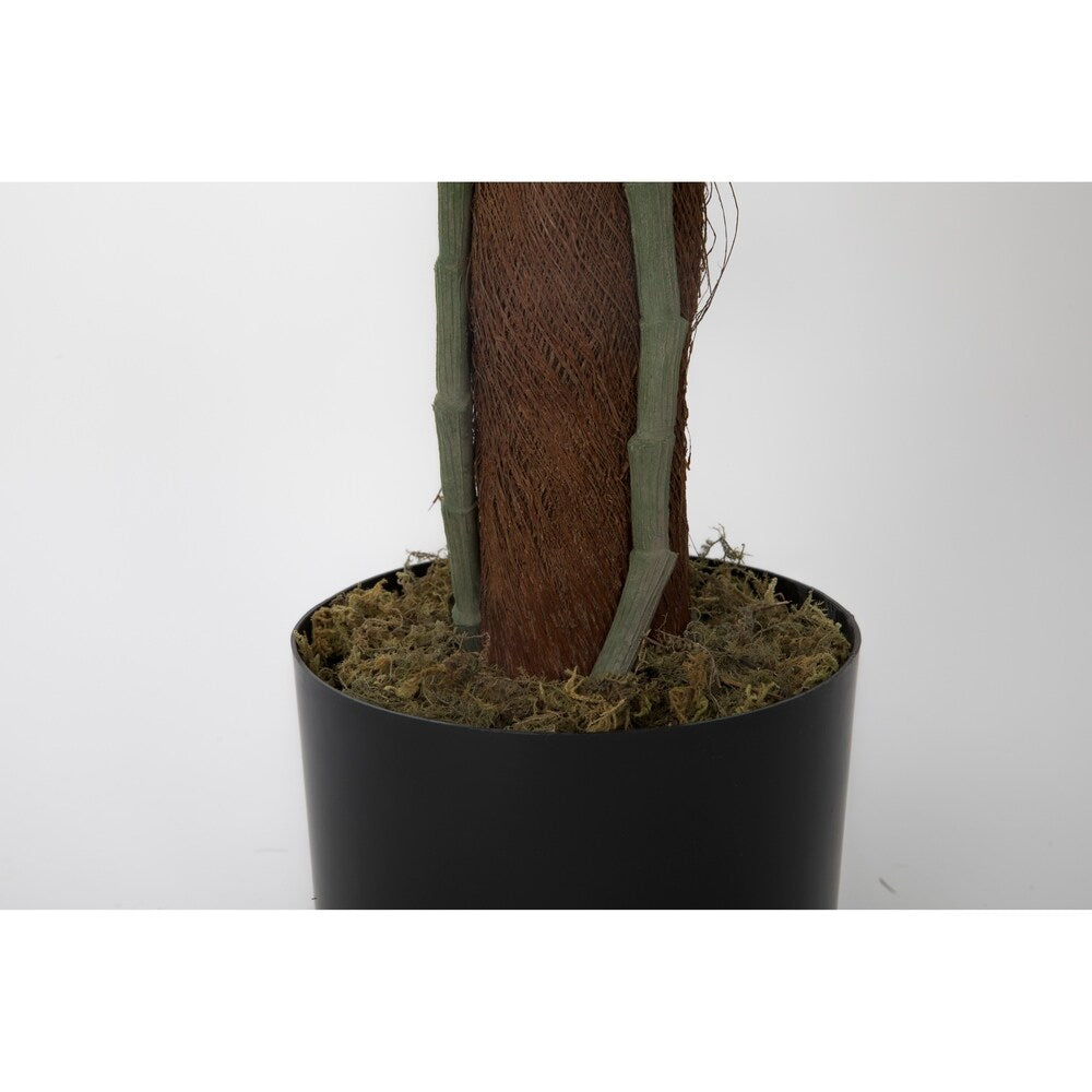 69.5" Real touch greenery in Resin Planter - OS