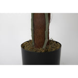 69.5" Real touch greenery in Resin Planter - OS