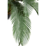 70" Palm Tree Artificial Faux Decor in Resin Planter