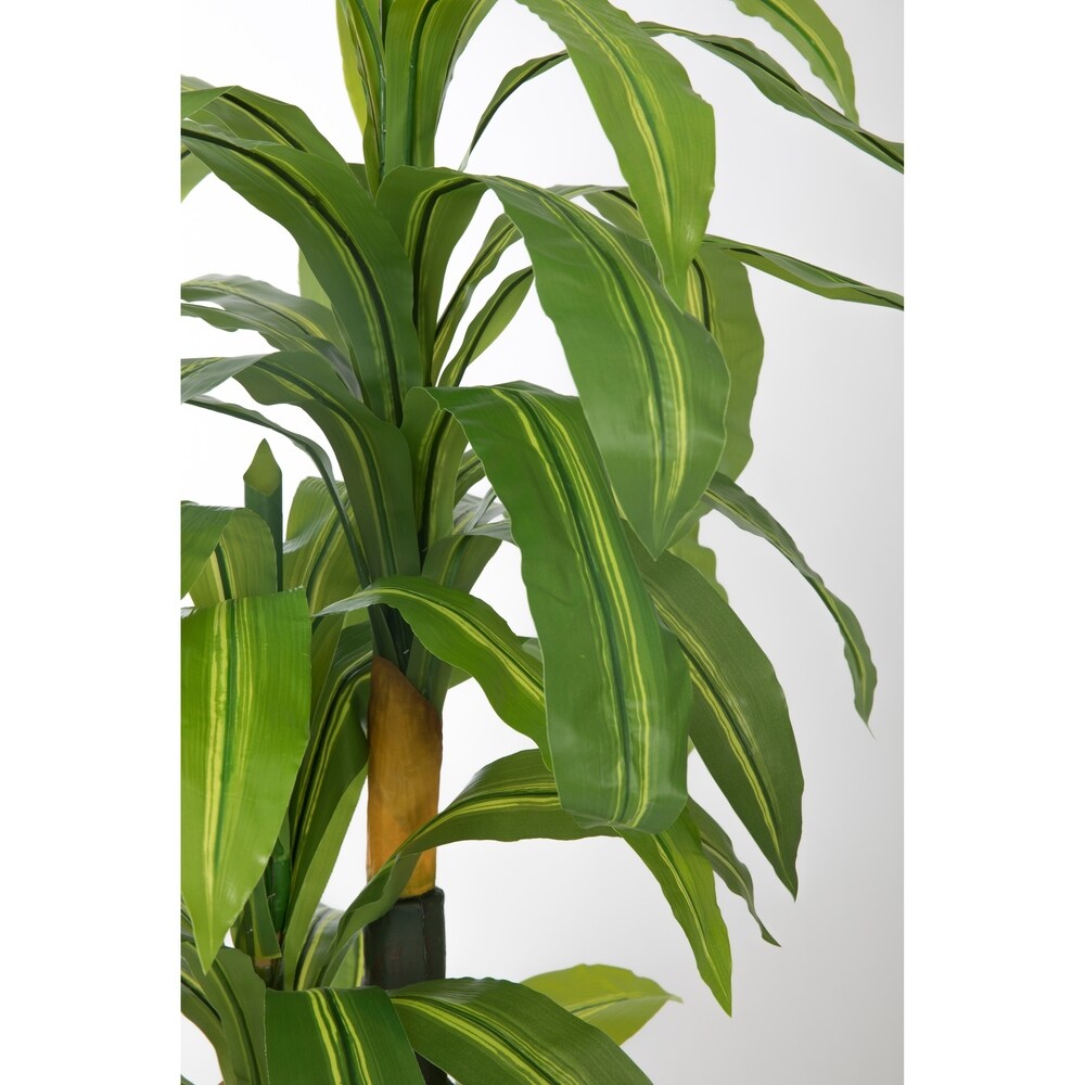 74" Real touch corn plant in Resin Planter - 85"