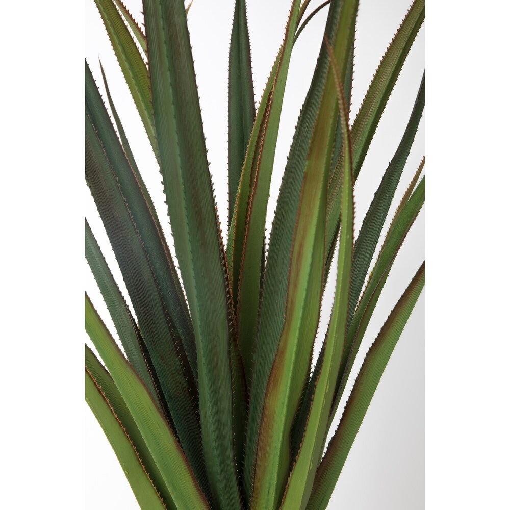 91.5" Real touch agave in Resin Planter - OS