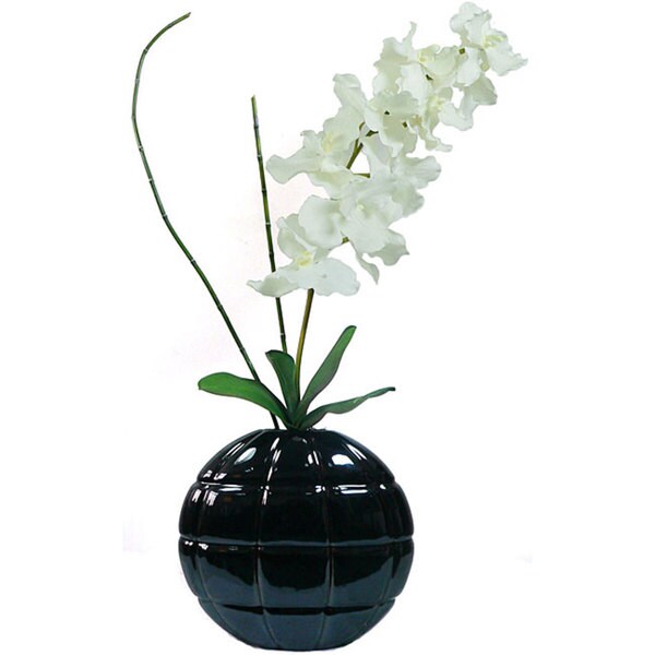 Vintage Home Real Touch White Vanda Orchid - 35"