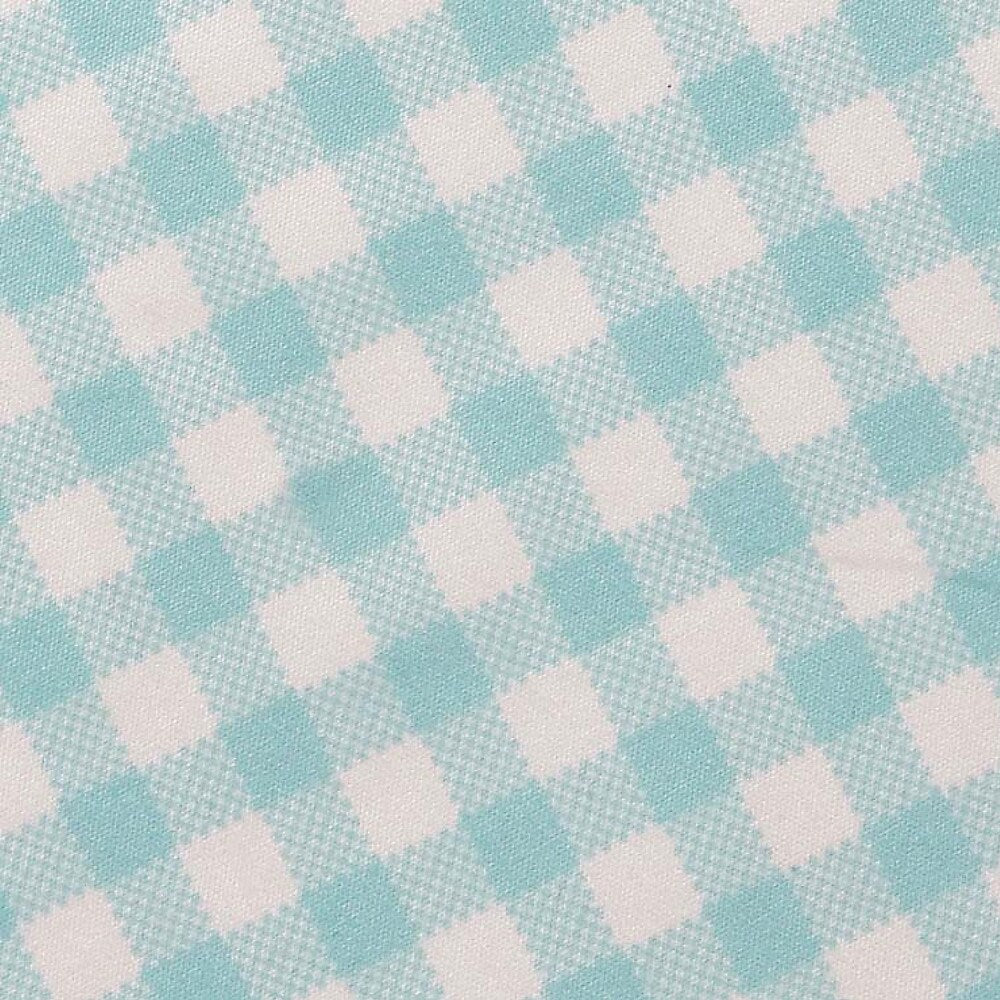 My World Printed Gingham Shower Curtain