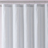 My World Printed Gingham Shower Curtain