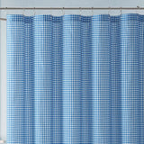 My World Printed Gingham Shower Curtain