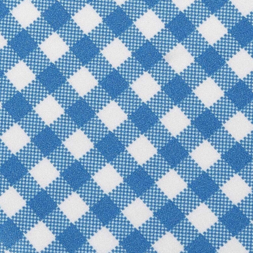 My World Printed Gingham Shower Curtain