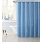 My World Printed Gingham Shower Curtain