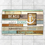 Laural Home Beach Motto Accent Rug - 2' x 3'