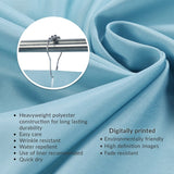 Laural Home Luminous Lavender X-Ray Shower Curtain