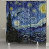 Laural Home Starry Night Shower Curtain