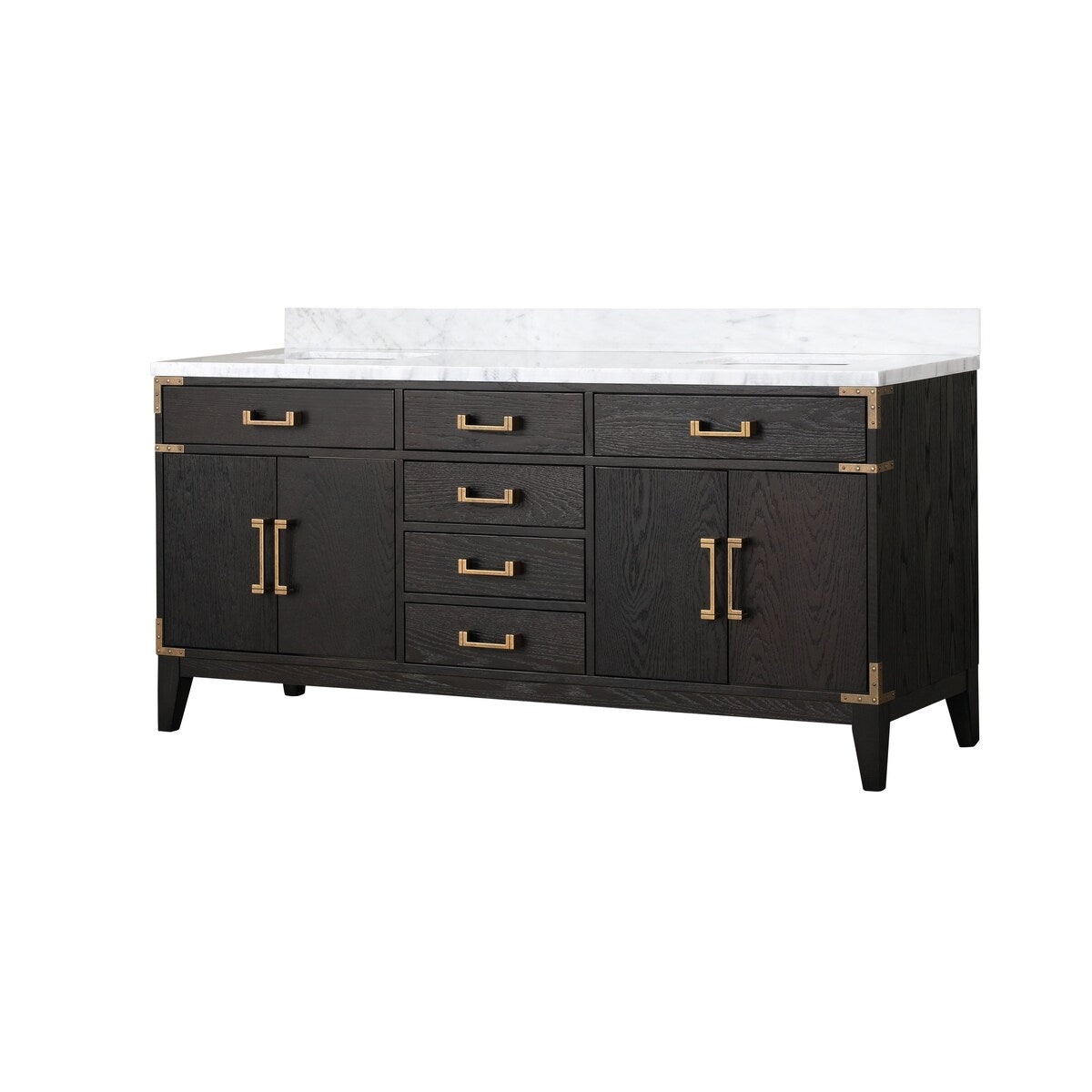 Laurel Bath Vanity and Carrara Marble Top
