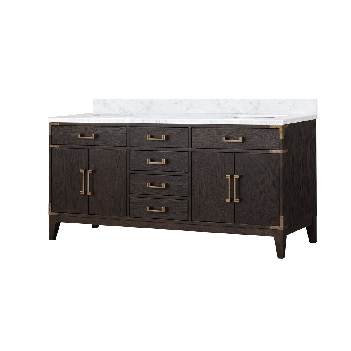 Laurel Bath Vanity and Carrara Marble Top