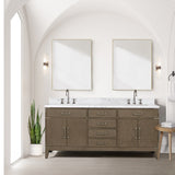 Laurel Bath Vanity and Carrara Marble Top