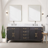 Laurel Bath Vanity and Carrara Marble Top