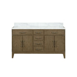 Laurel Bath Vanity and Carrara Marble Top