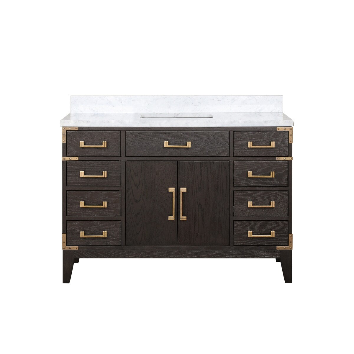 Laurel Bath Vanity and Carrara Marble Top