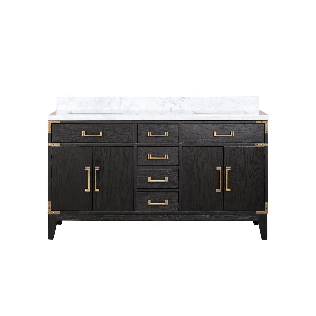 Laurel Bath Vanity and Carrara Marble Top