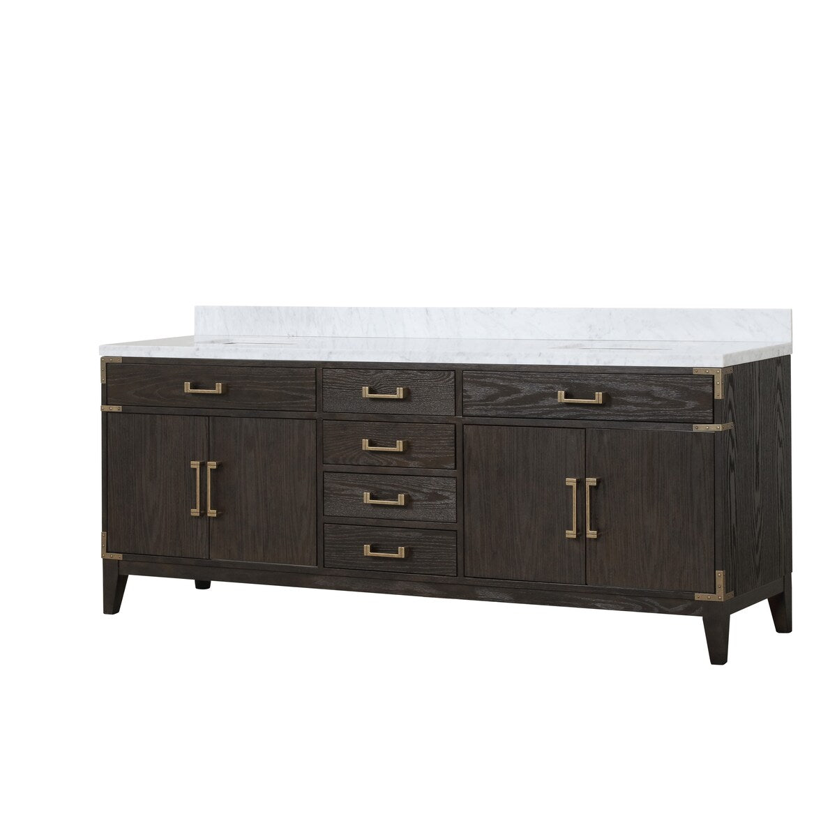 Laurel Bath Vanity and Carrara Marble Top