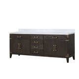 Laurel Bath Vanity and Carrara Marble Top