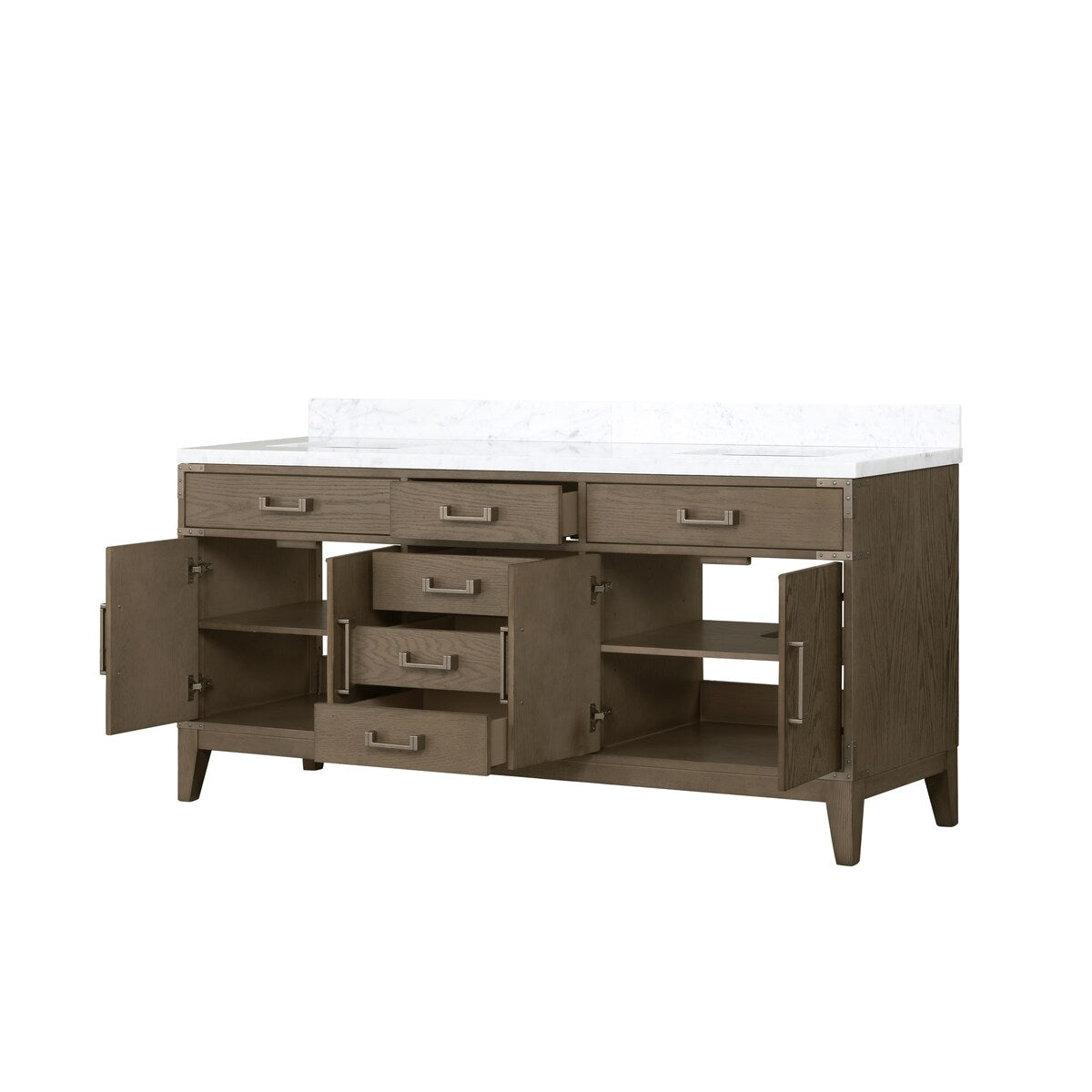 Laurel Bath Vanity and Carrara Marble Top