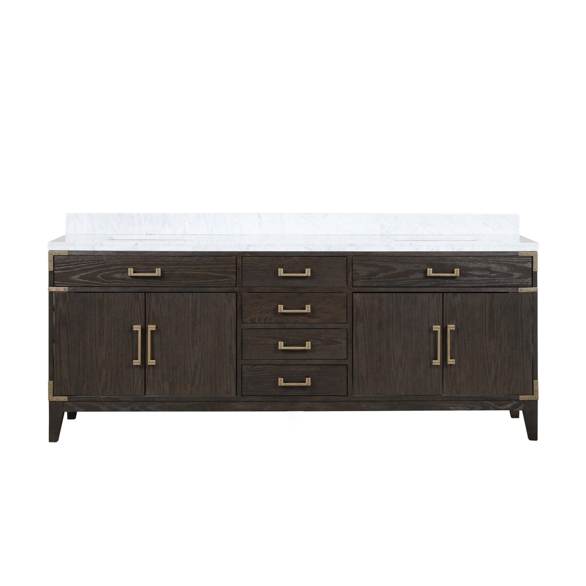 Laurel Bath Vanity and Carrara Marble Top