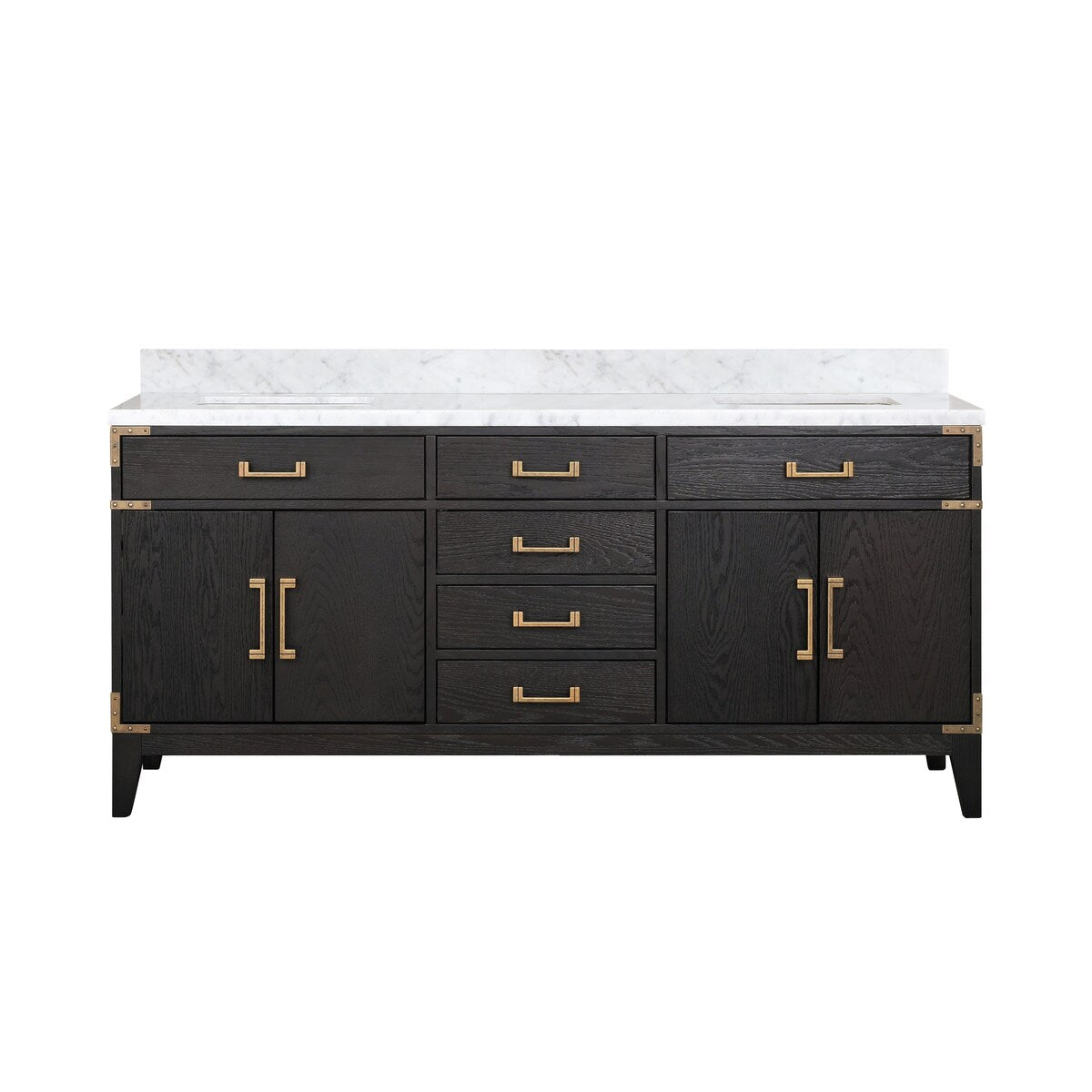 Laurel Bath Vanity and Carrara Marble Top