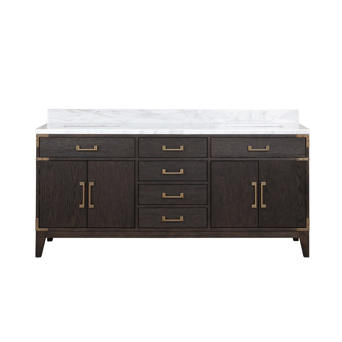Laurel Bath Vanity and Carrara Marble Top