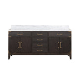 Laurel Bath Vanity and Carrara Marble Top
