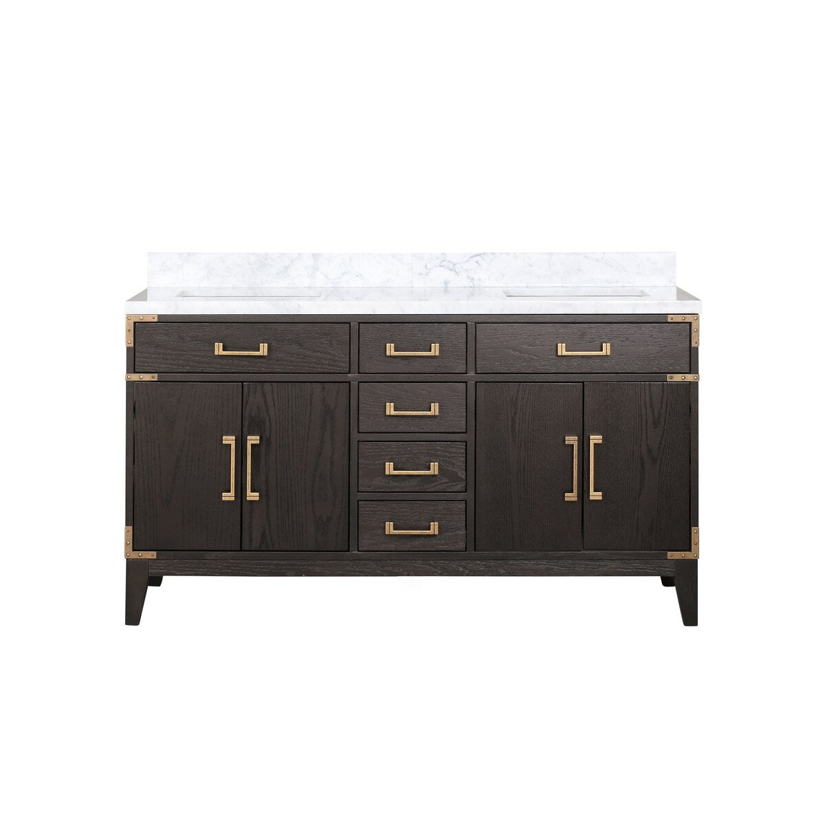 Laurel Bath Vanity and Carrara Marble Top