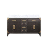 Laurel Bath Vanity and Carrara Marble Top