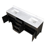 Laurel Bath Vanity and Carrara Marble Top