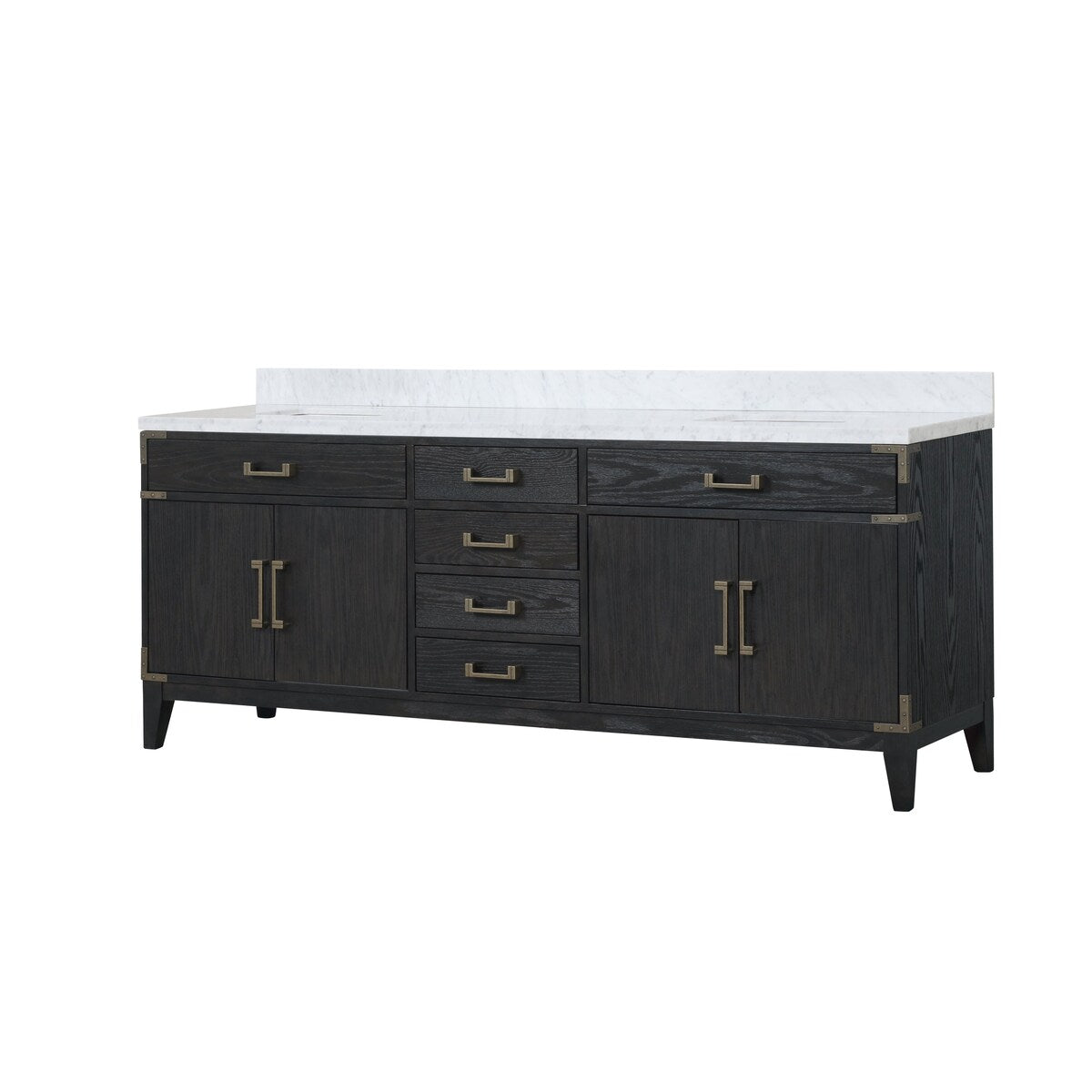 Laurel Bath Vanity and Carrara Marble Top